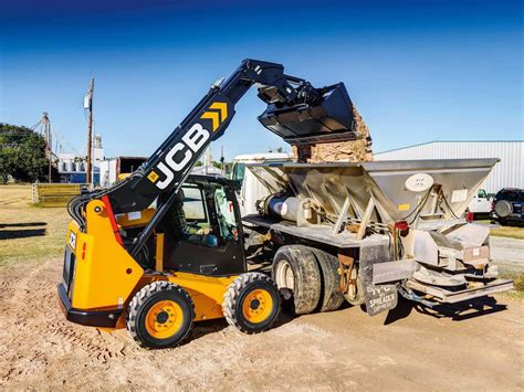 skid steer reach|JCB Teleskid .